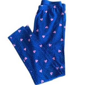 Jumping Beans Blue Heart Print Leggings Girls' 8